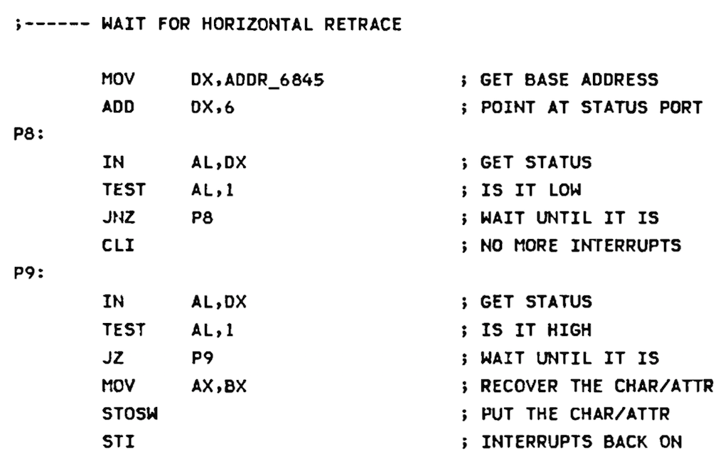 5150 ROM BIOS Retrace