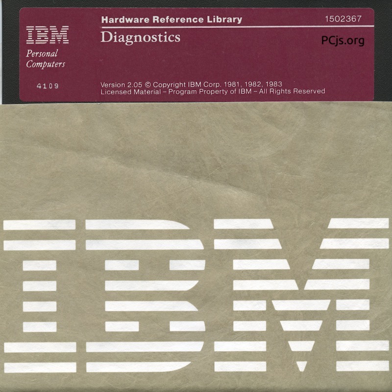 IBM PC Diagnostics 2.05