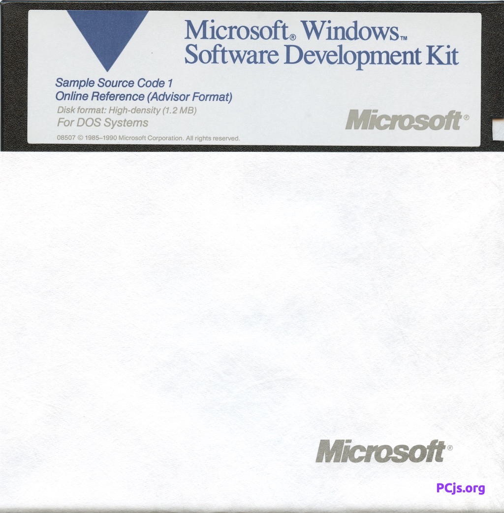 Windows SDK 3.00 (1200K Disk 5)