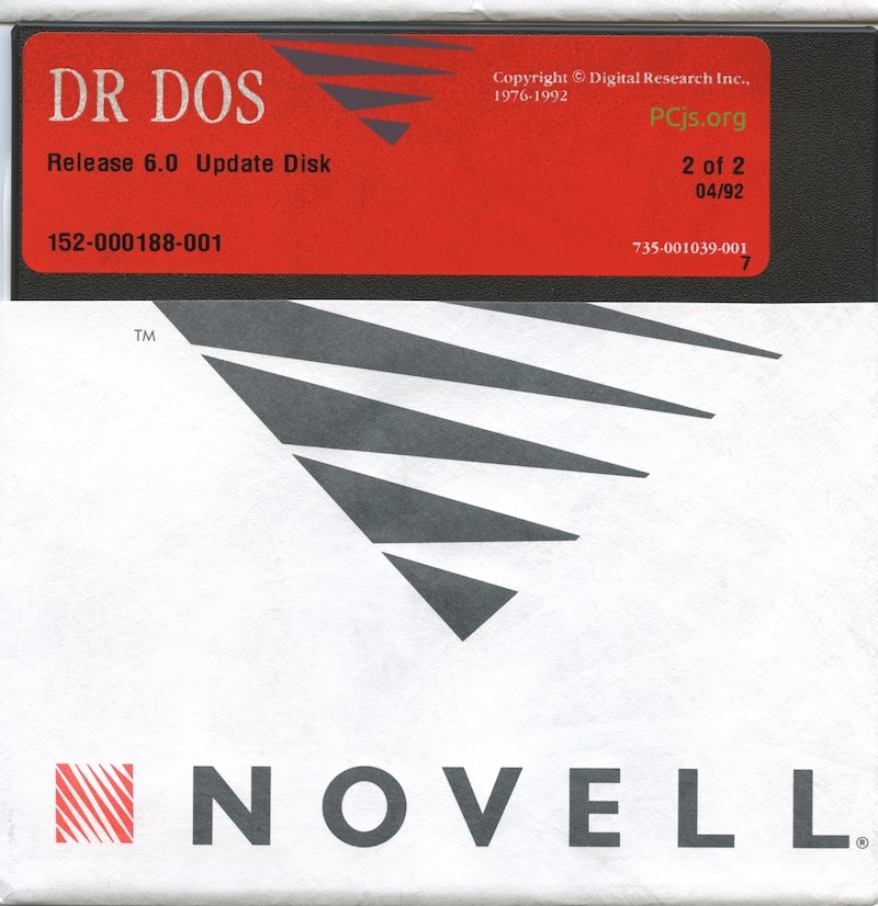 DR DOS 6.00 (1992 Update 2)