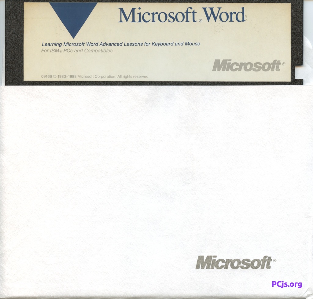 MS Word 5.0A (Learning Adv)