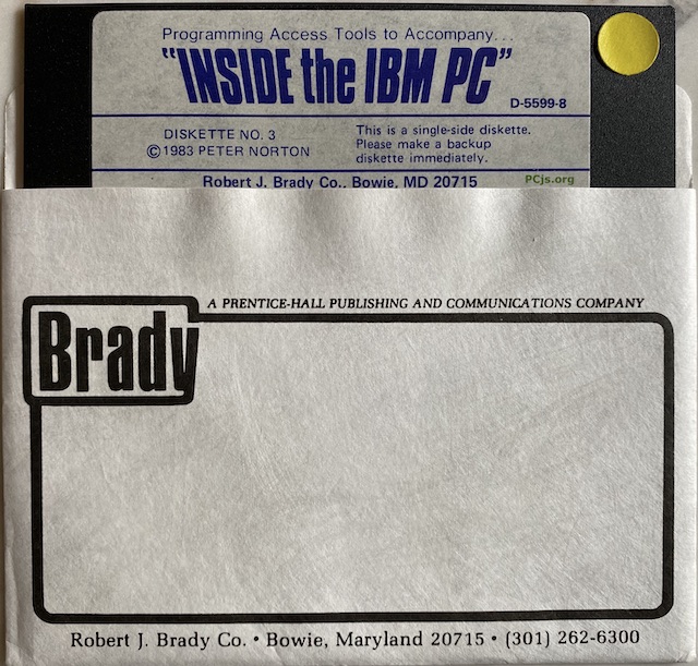 Inside the IBM PC (Disk 3)