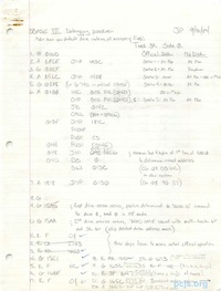 dBASE III Debugging Notes