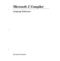 C Language Reference